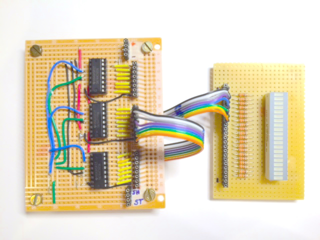 Schiebe Register Parallel